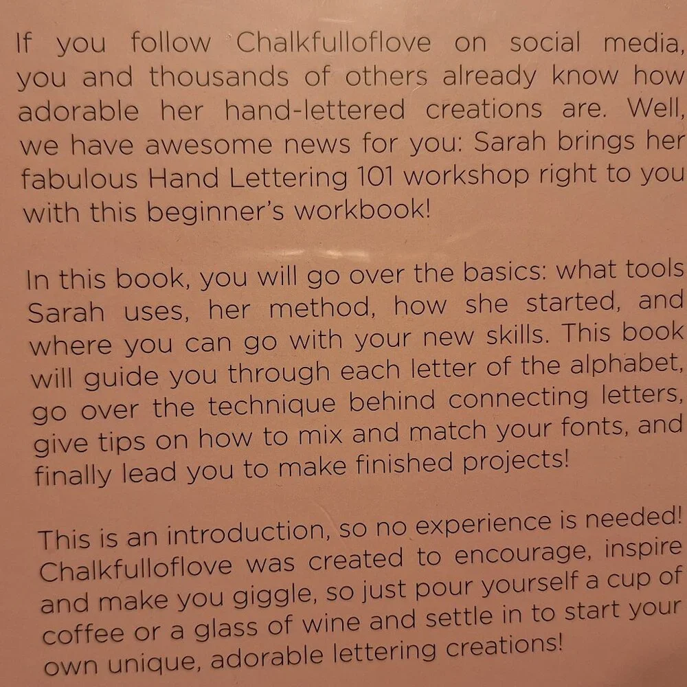 Hand Lettering 101 - Picture 2 of 3